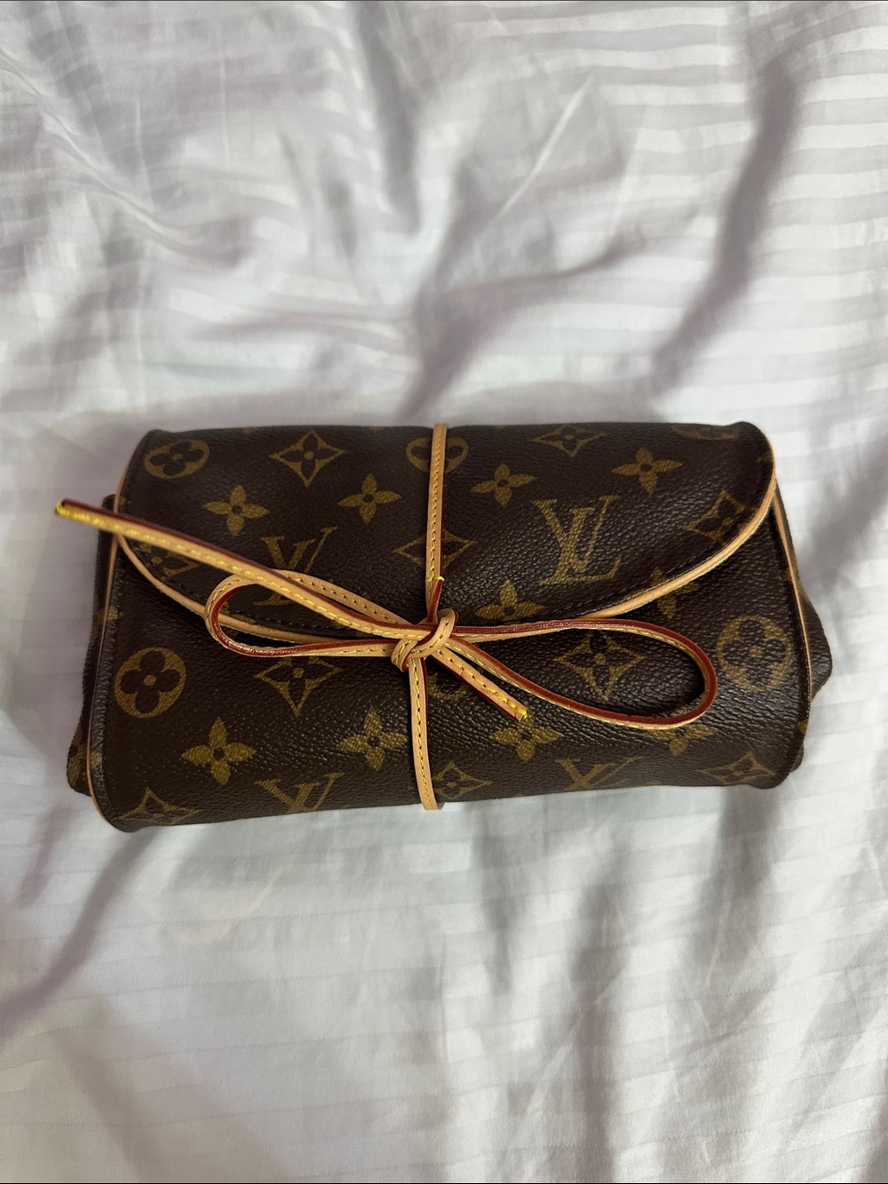 Louis Vuitton Monogram Canvas and Leather Jewelry Travel Roll